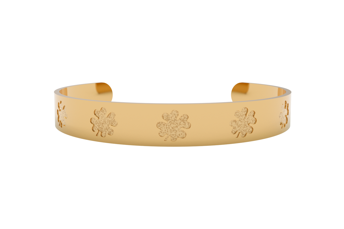 Series II Bracelet Four-Leaf Clover Gold Steel/Gold